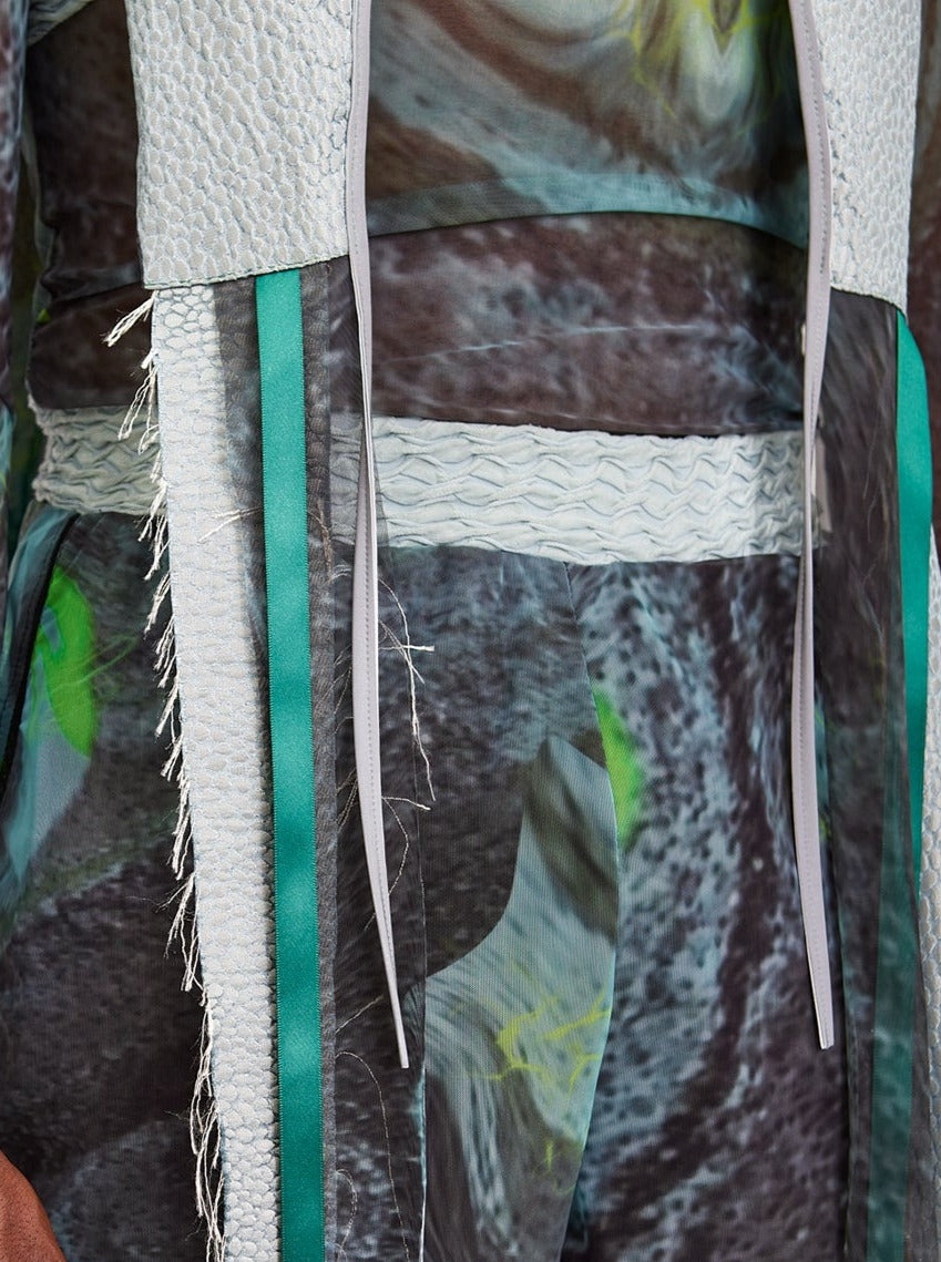 ONT≠KOP Fringe Poncho