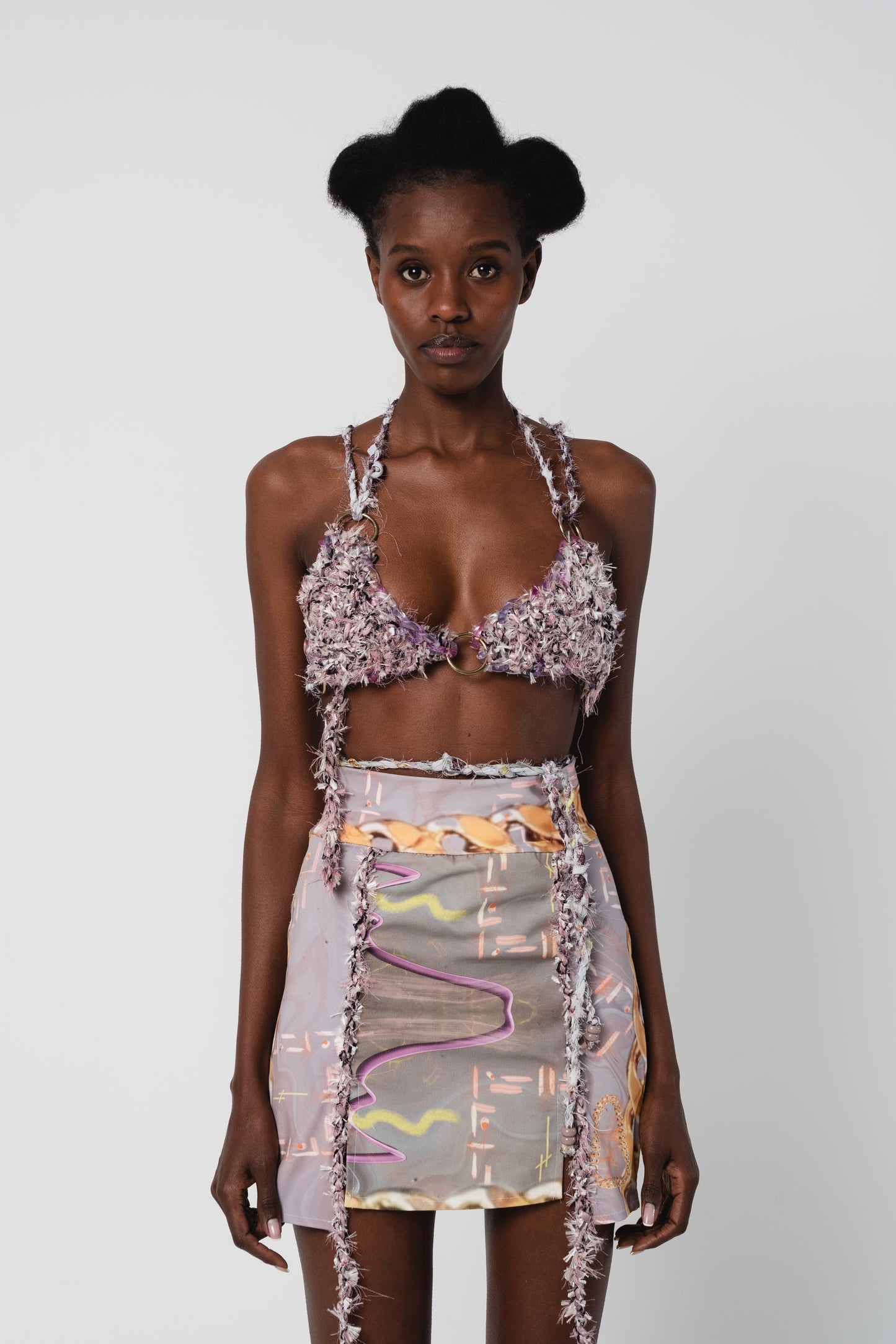 ONT≠KOP Woven Rose Bra