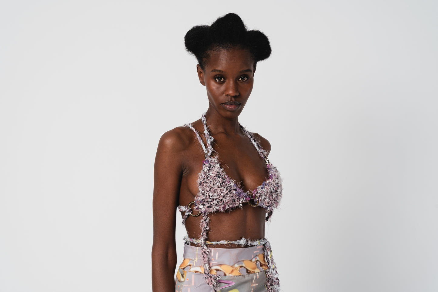 ONT≠KOP Woven Rose Bra