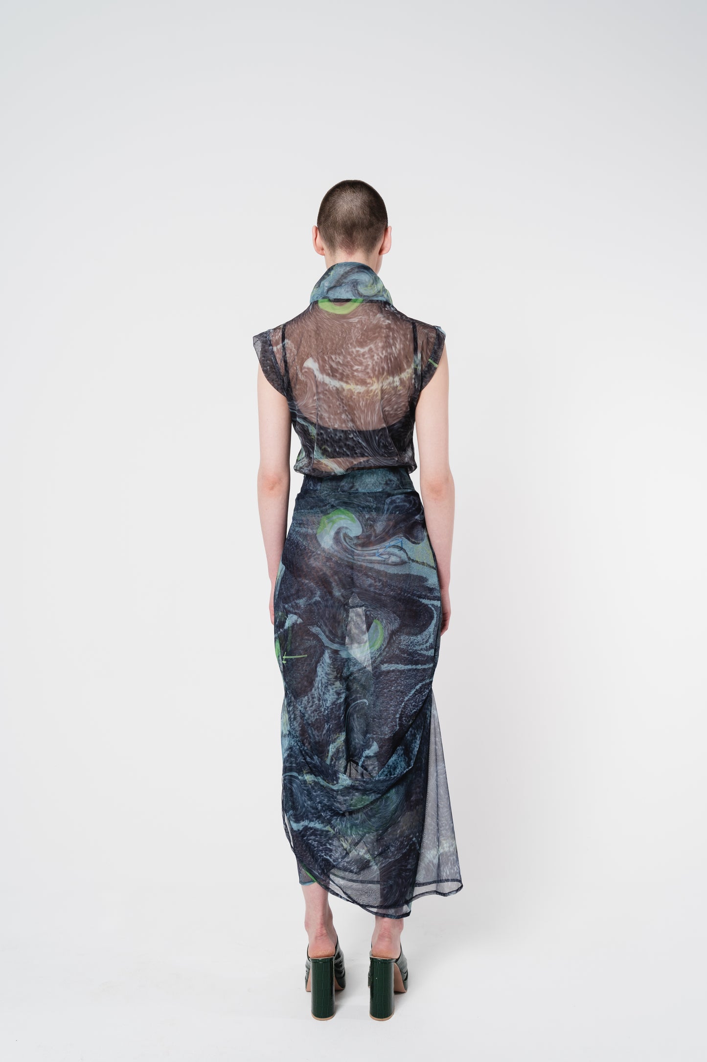 ONT≠KOP Draped Skirt