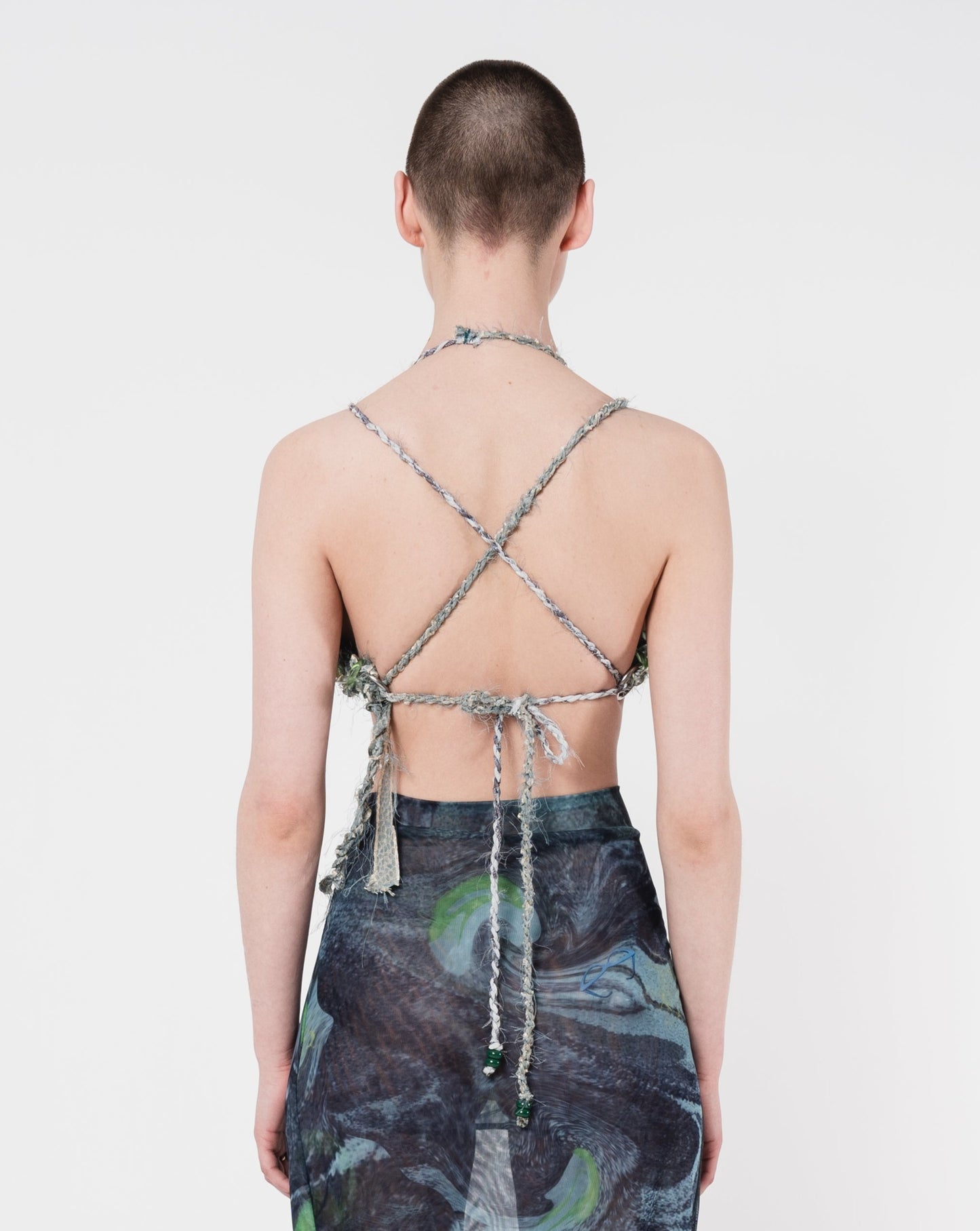 ONT≠KOP Woven Rose Bra