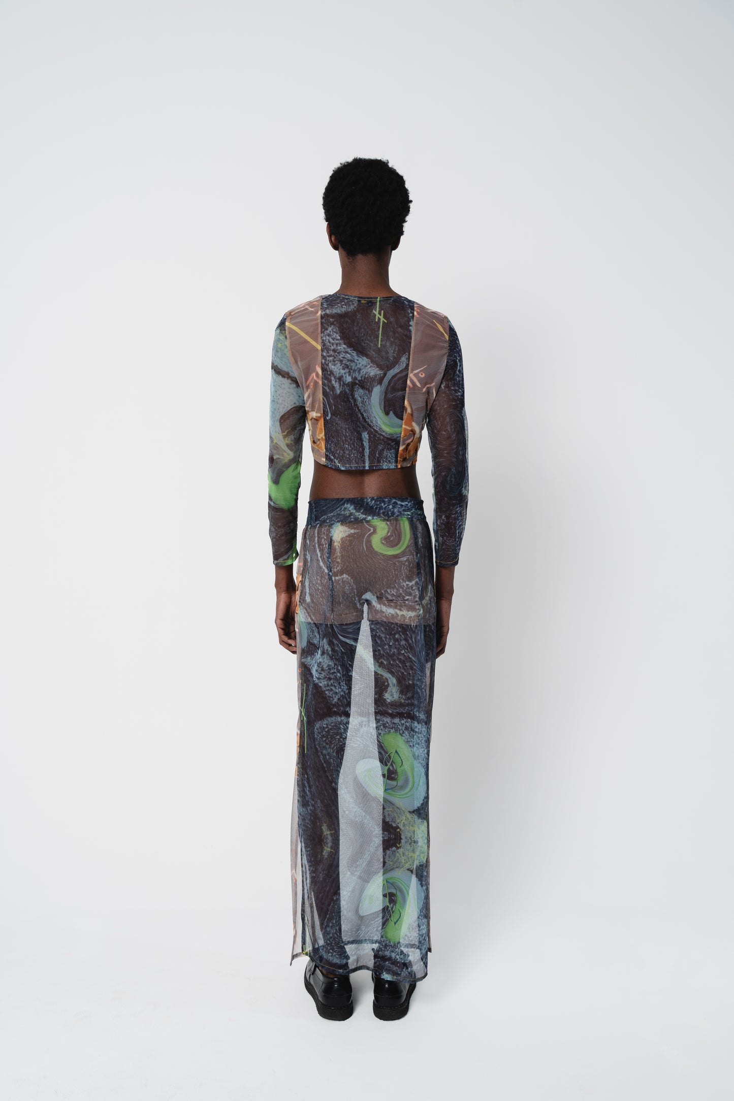 ONT≠KOP Silent Earth Crop Top