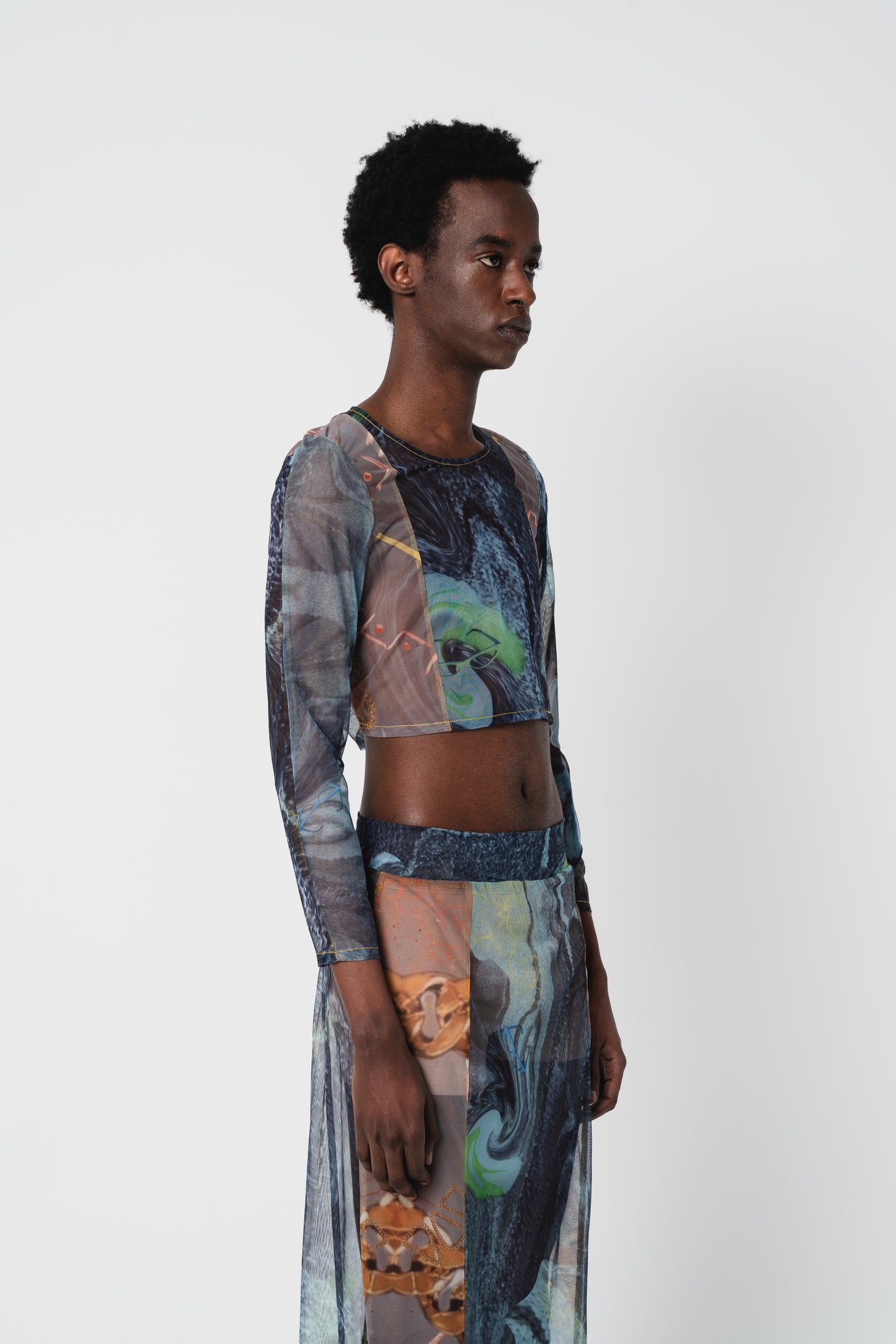 ONT≠KOP Silent Earth Crop Top