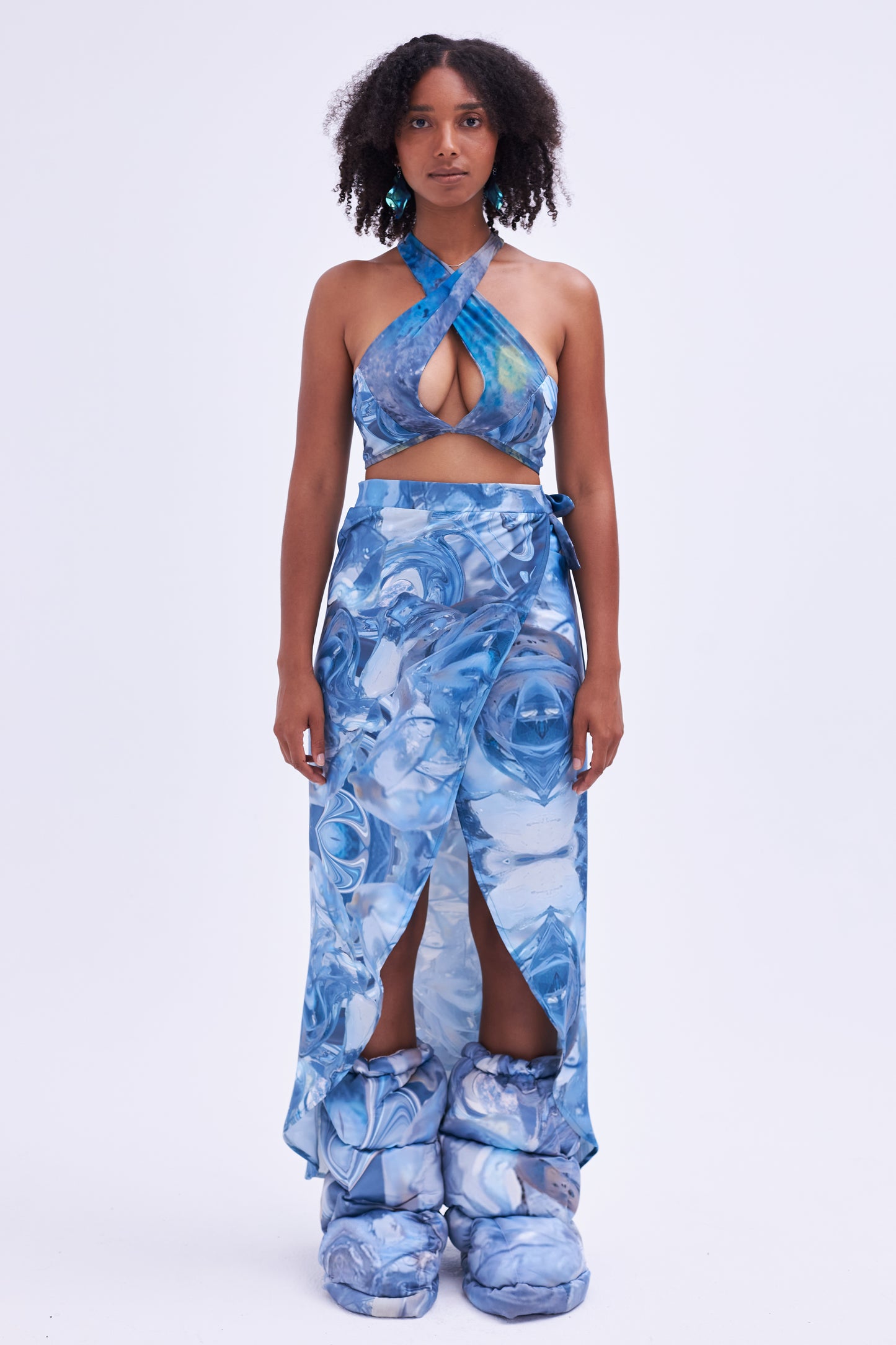 FEED ME ≠ NOT Wrap-Skirt