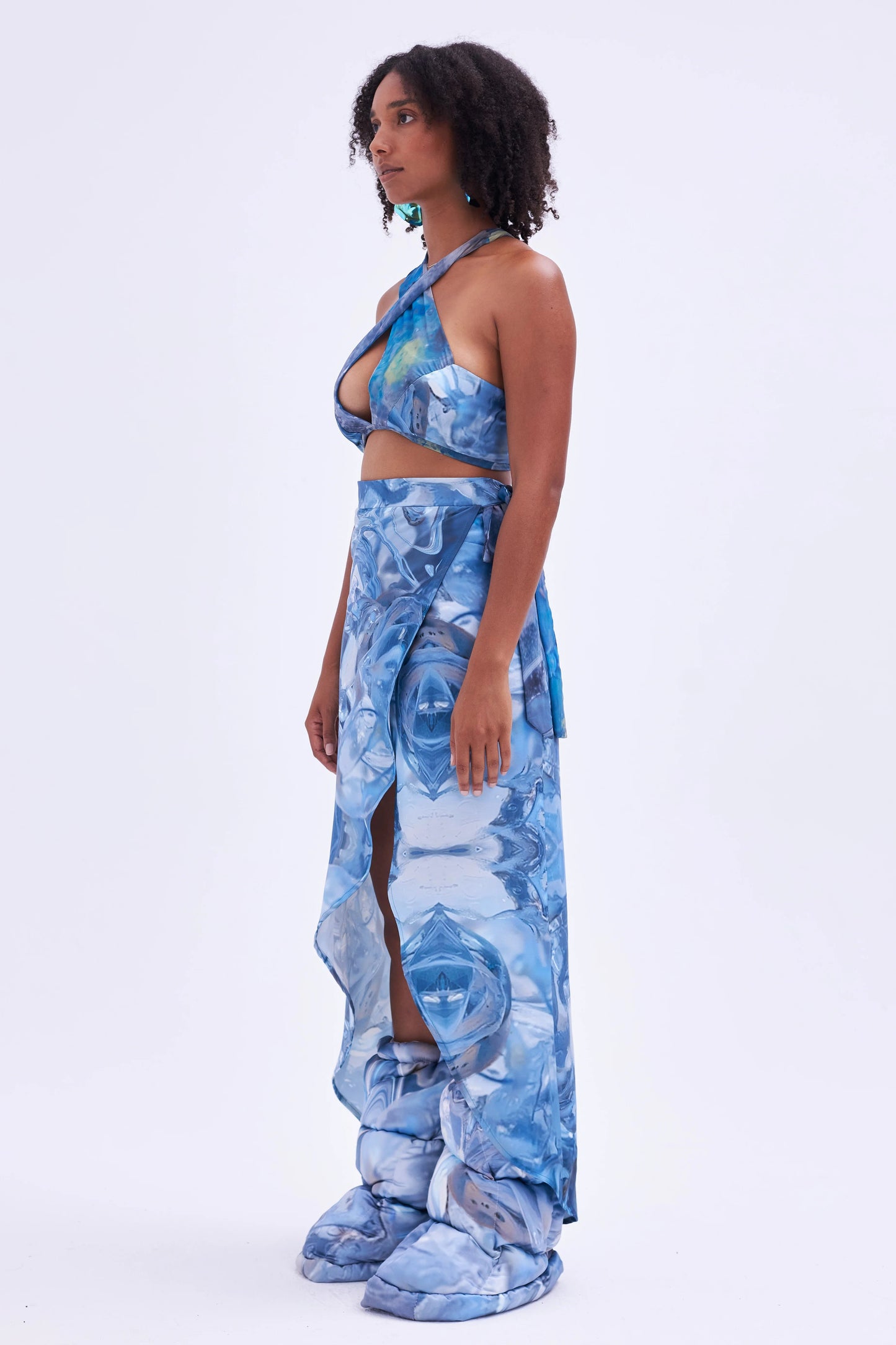 FEED ME ≠ NOT Wrap-Skirt