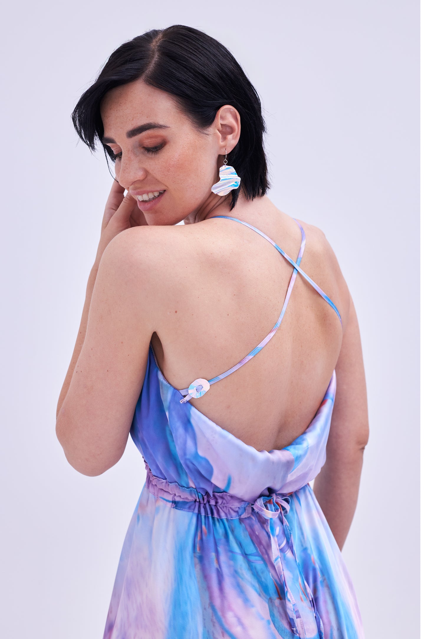 FEED ME ≠ NOT Silk-Dress