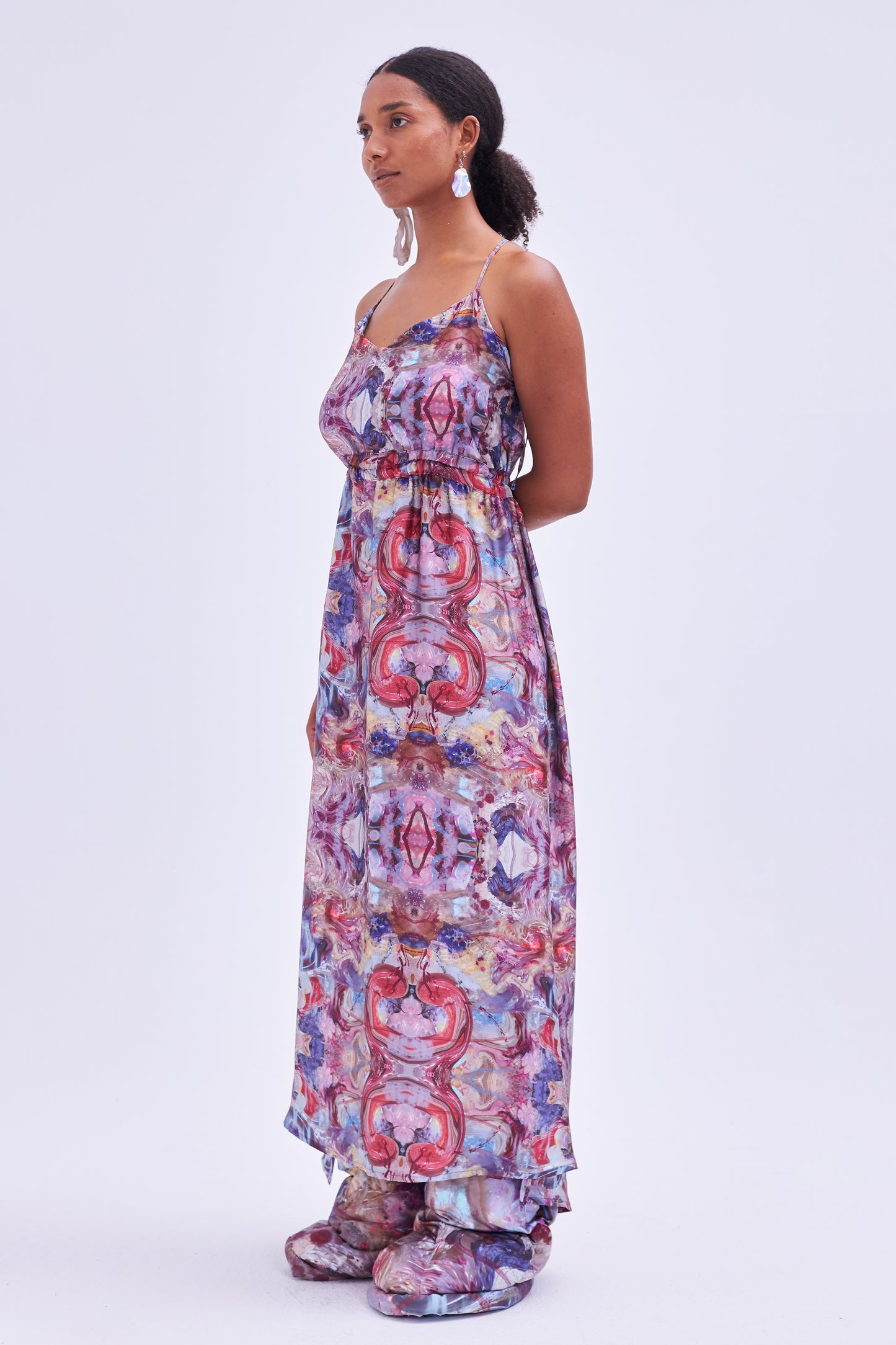 FEED ME ≠ NOT Silk-Dress