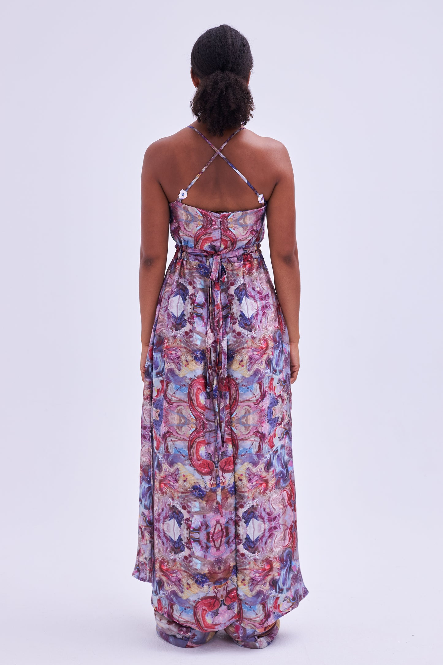 FEED ME ≠ NOT Silk-Dress