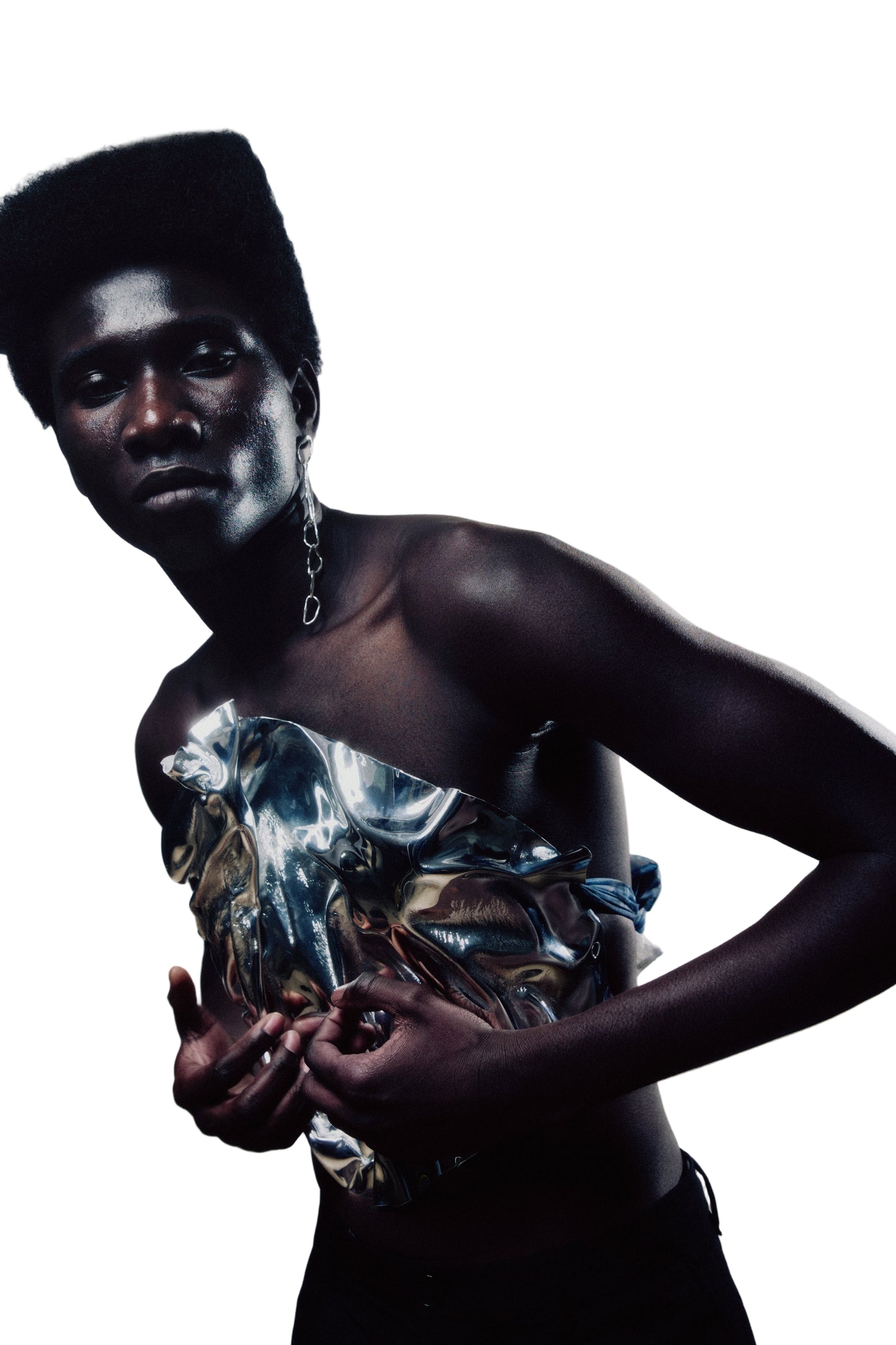 MELTED DRIFT - silver