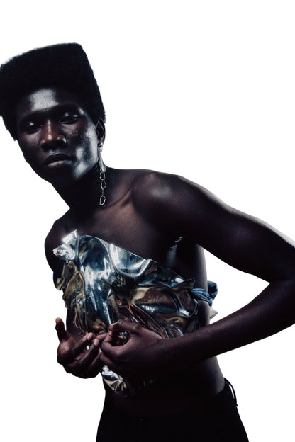 MELTED DRIFT - silver