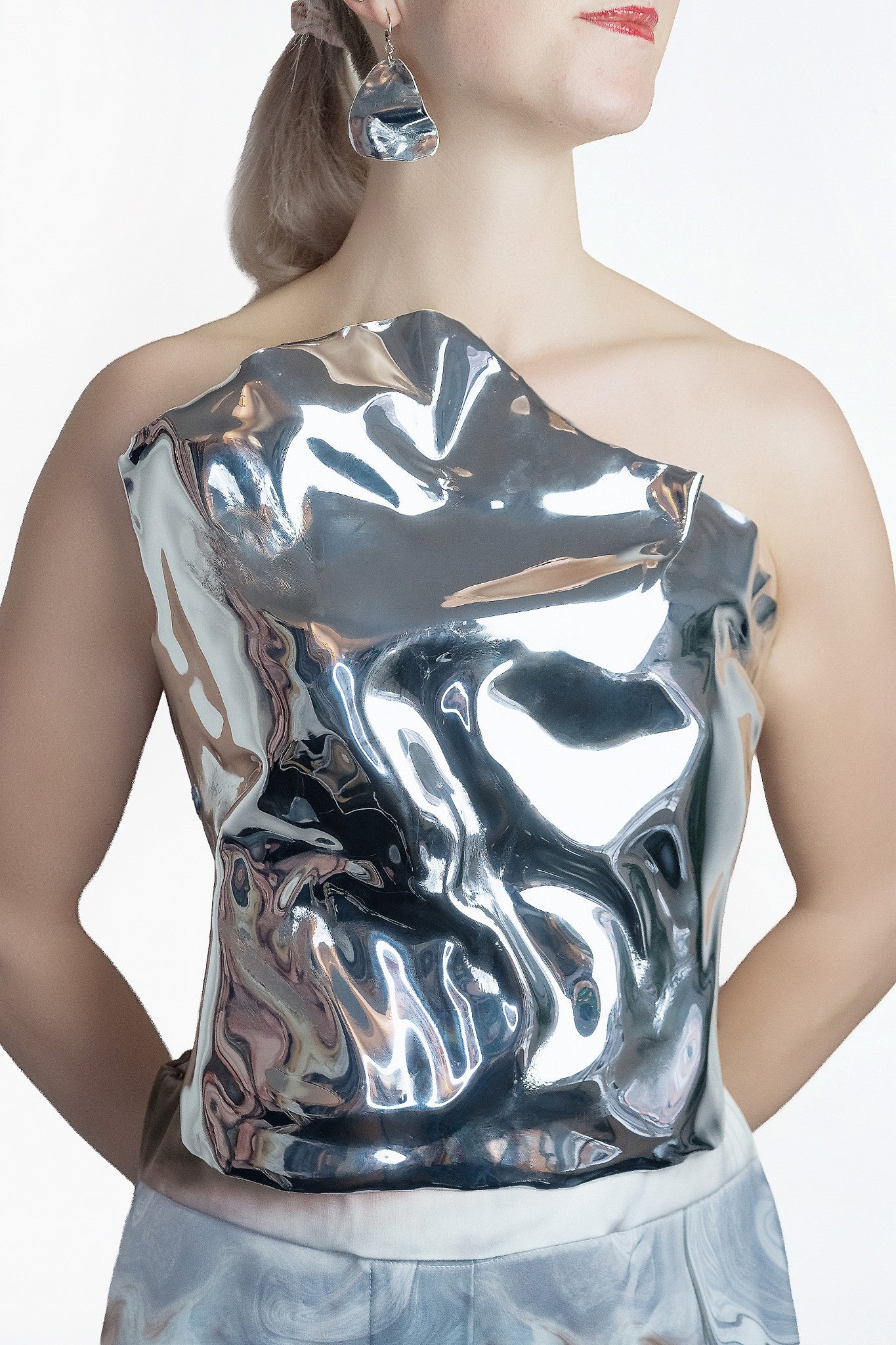 MELTED DRIFT - silver