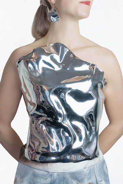 MELTED DRIFT - silver