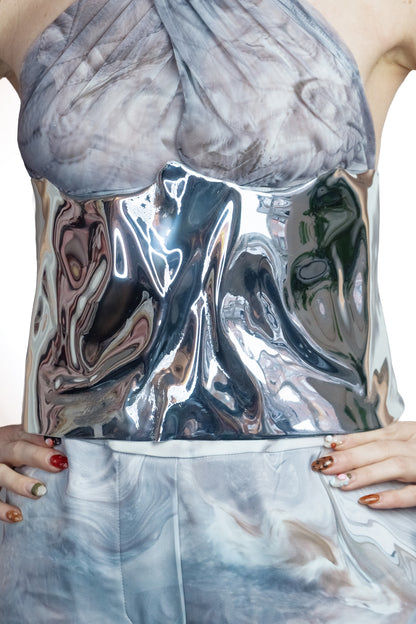 MELTED CINCH - silver