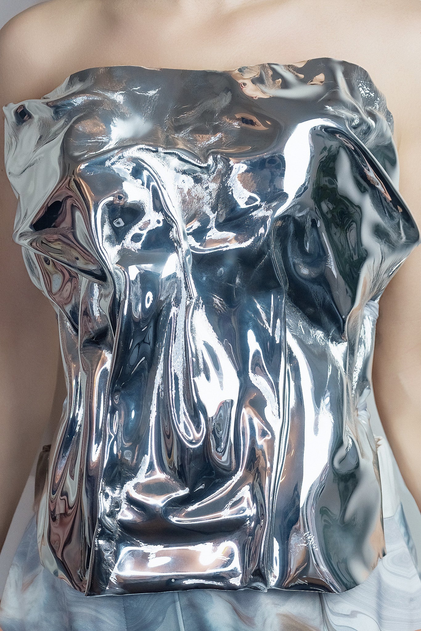 MELTED LINE - silver