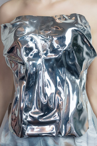 MELTED LINE - silver