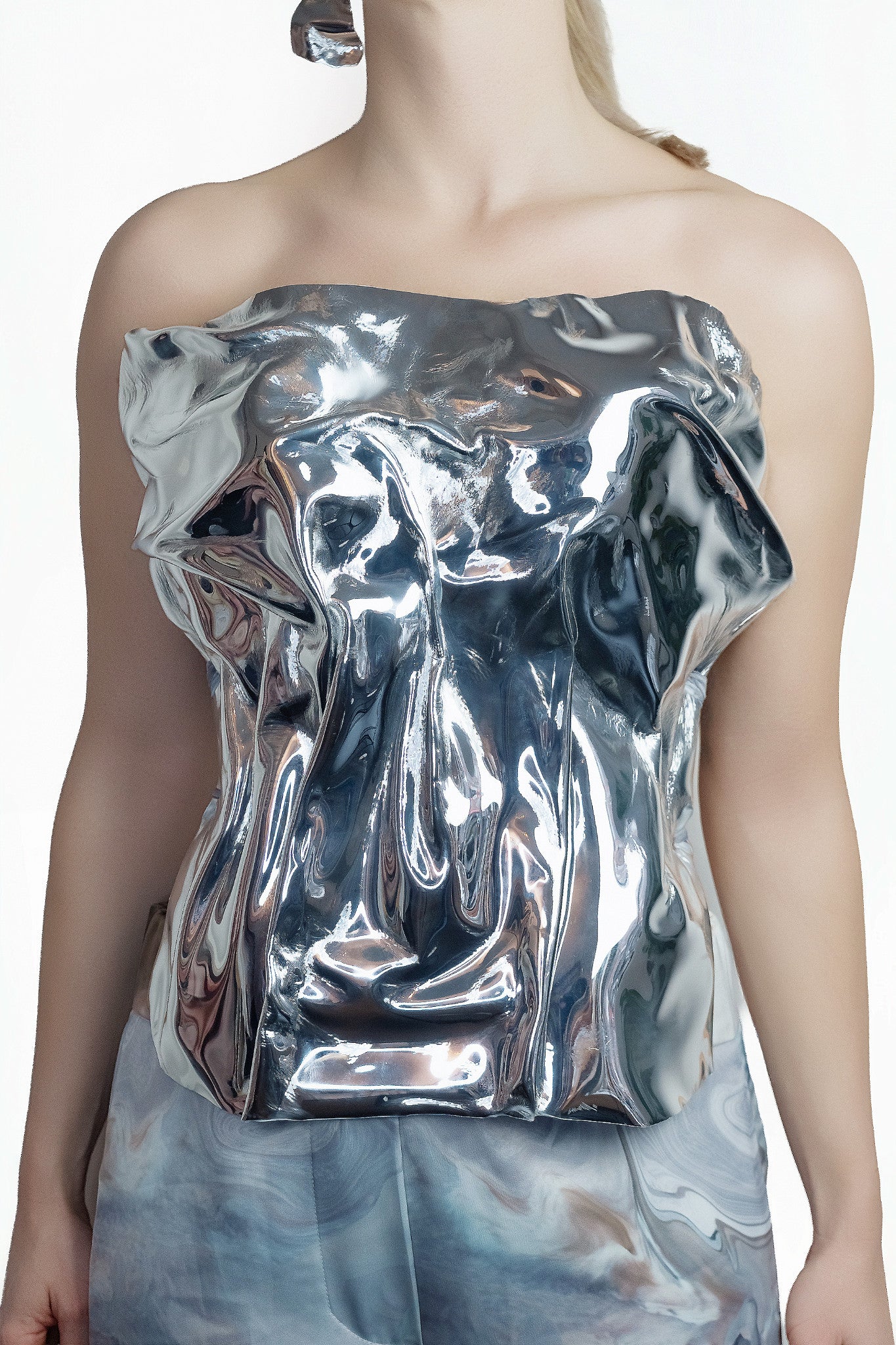 MELTED LINE - silver