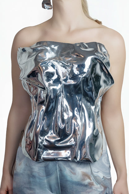 MELTED LINE - silver